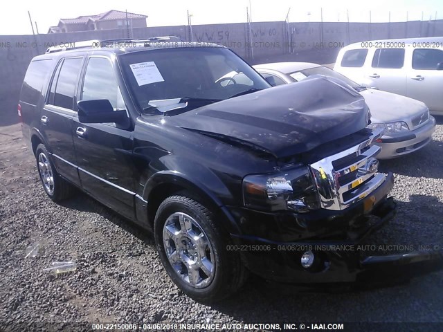 1FMJU2A50DEF41505 - 2013 FORD EXPEDITION LIMITED BLACK photo 1