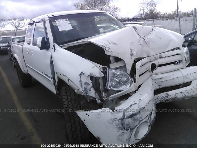 5TBBT48163S433871 - 2003 TOYOTA TUNDRA ACCESS CAB LIMITED WHITE photo 1