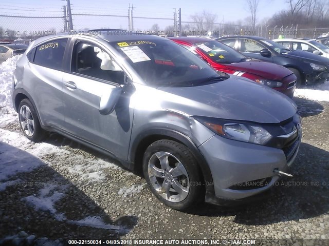 3CZRU6H56HG705224 - 2017 HONDA HR-V EX SILVER photo 1