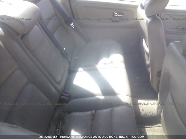 YV1LS61J9Y2645953 - 2000 VOLVO S70 SE WHITE photo 8