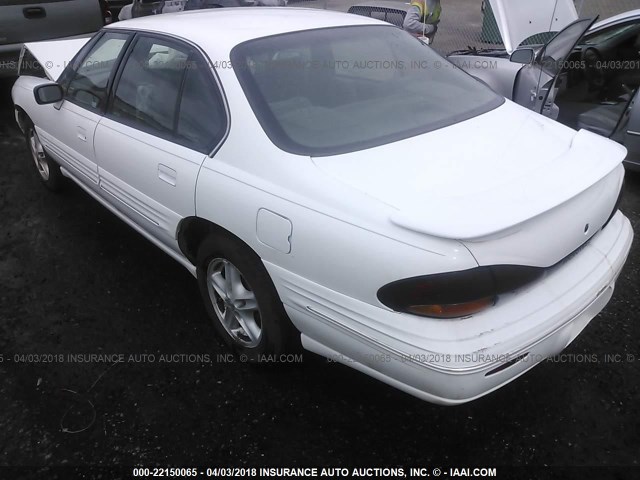 1G2HX52K9XH200420 - 1999 PONTIAC BONNEVILLE SE WHITE photo 3