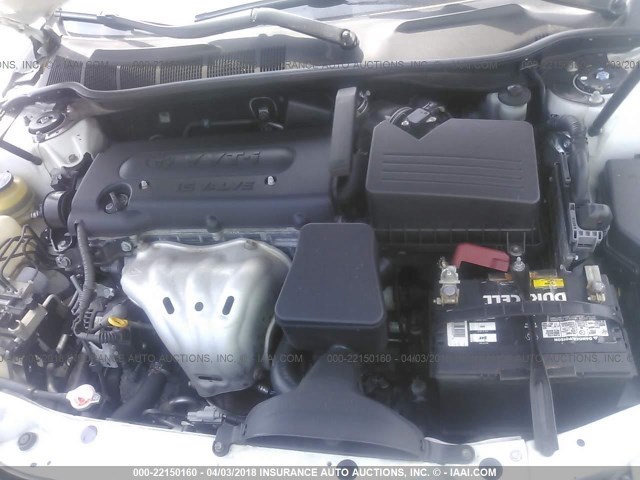 4T1BE46K37U682624 - 2007 TOYOTA CAMRY NEW GENERAT CE/LE/XLE/SE WHITE photo 10