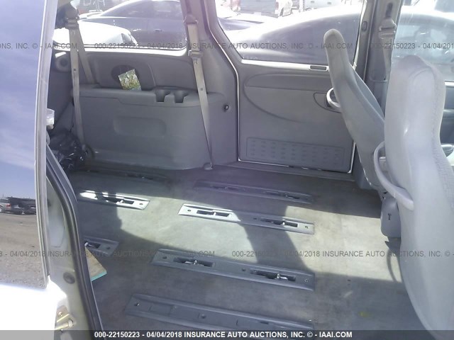 1D8GP24R65B103757 - 2005 DODGE GRAND CARAVAN SE SILVER photo 8