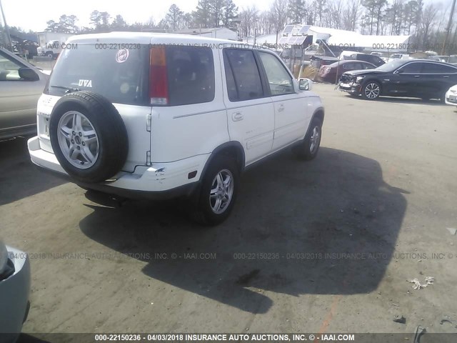 JHLRD1870YS023073 - 2000 HONDA CR-V SE/EX WHITE photo 4