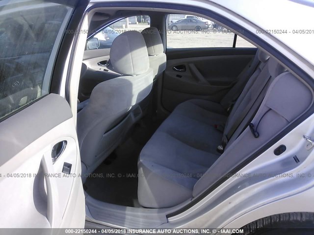 4T1BE46K29U895180 - 2009 TOYOTA CAMRY SE/LE/XLE SILVER photo 8