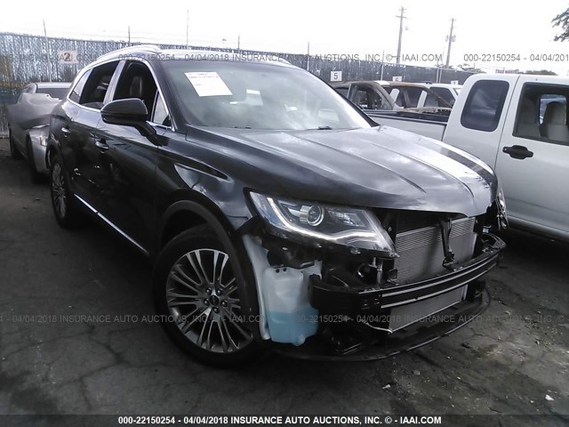 2LMPJ6LR0HBL53518 - 2017 LINCOLN MKX RESERVE BLACK photo 1