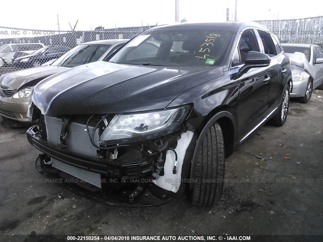 2LMPJ6LR0HBL53518 - 2017 LINCOLN MKX RESERVE 黑色 照片 2
