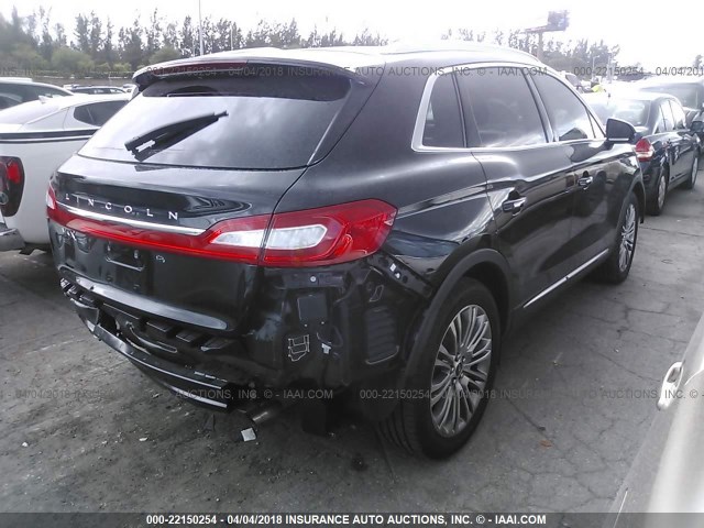 2LMPJ6LR0HBL53518 - 2017 LINCOLN MKX RESERVE 黑色 照片 4