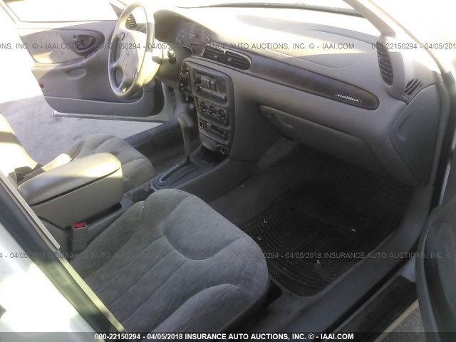 1G1NE52J5X6208398 - 1999 CHEVROLET MALIBU LS WHITE photo 5