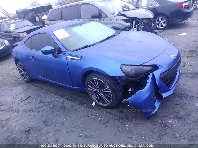 JF1ZCAC12E8602924 - 2014 SUBARU BRZ 2.0 LIMITED BLUE photo 1