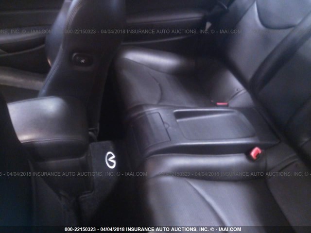 JNKCV64F59M651094 - 2009 INFINITI G37 BLACK photo 8