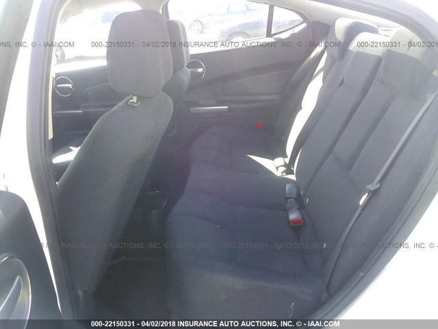 2G2WP552481119509 - 2008 PONTIAC GRAND PRIX WHITE photo 8