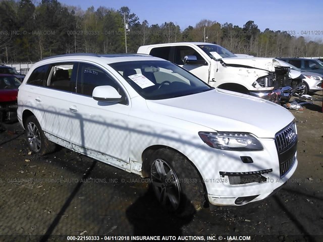 WA1LMAFE1FD026550 - 2015 AUDI Q7 TDI/PREMIUM PLUS WHITE photo 1