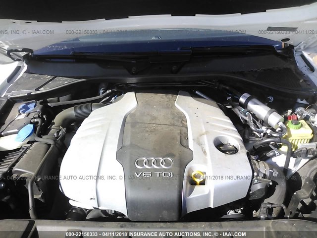 WA1LMAFE1FD026550 - 2015 AUDI Q7 TDI/PREMIUM PLUS WHITE photo 10