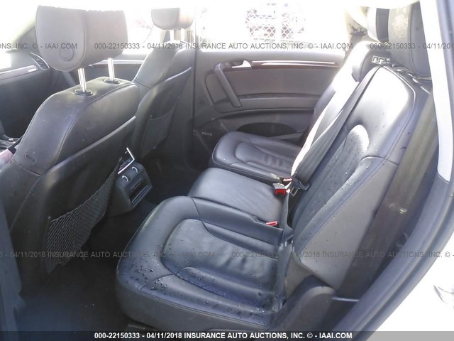 WA1LMAFE1FD026550 - 2015 AUDI Q7 TDI/PREMIUM PLUS WHITE photo 8