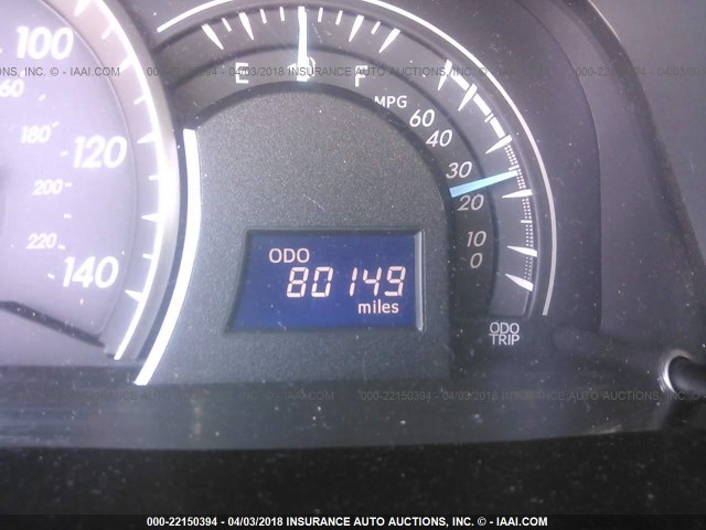 4T1BF1FK7CU561715 - 2012 TOYOTA CAMRY SE/LE/XLE BLUE photo 7