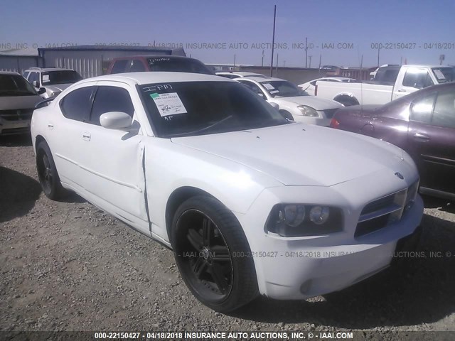 2B3CA3CV8AH234405 - 2010 DODGE CHARGER SXT WHITE photo 1