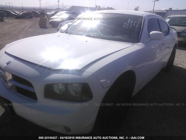 2B3CA3CV8AH234405 - 2010 DODGE CHARGER SXT WHITE photo 2