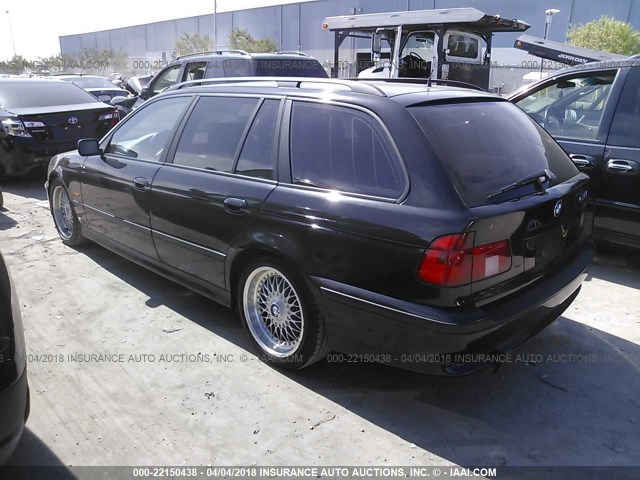 WBADP6346XBV63063 - 1999 BMW 528 IT AUTOMATIC BLACK photo 3