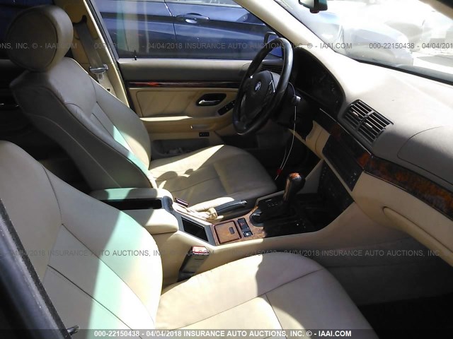 WBADP6346XBV63063 - 1999 BMW 528 IT AUTOMATIC BLACK photo 5