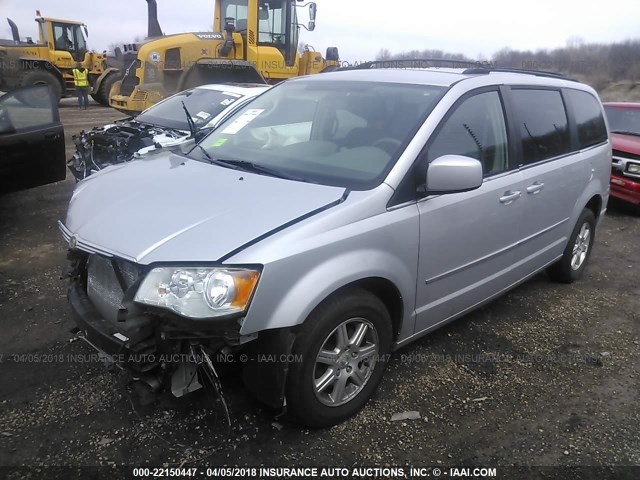 2A8HR54119R583683 - 2009 CHRYSLER TOWN & COUNTRY TOURING SILVER photo 2