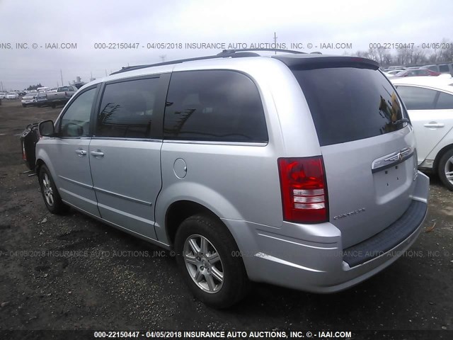 2A8HR54119R583683 - 2009 CHRYSLER TOWN & COUNTRY TOURING SILVER photo 3