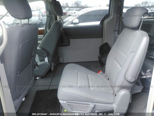 2A8HR54119R583683 - 2009 CHRYSLER TOWN & COUNTRY TOURING SILVER photo 8