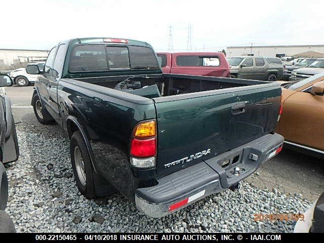 5TBRN34134S437144 - 2004 TOYOTA TUNDRA ACCESS CAB SR5 GREEN photo 3