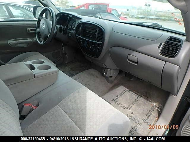 5TBRN34134S437144 - 2004 TOYOTA TUNDRA ACCESS CAB SR5 GREEN photo 5