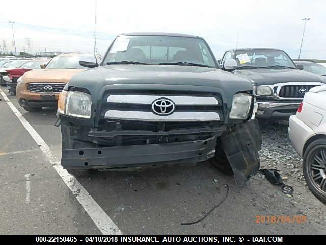 5TBRN34134S437144 - 2004 TOYOTA TUNDRA ACCESS CAB SR5 GREEN photo 6