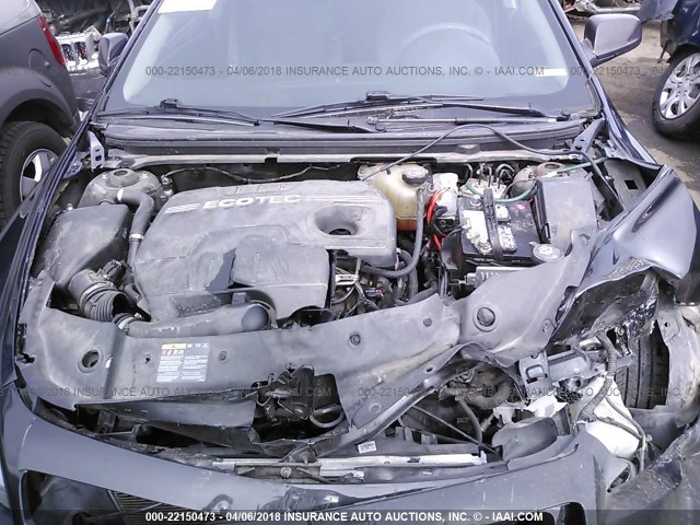 1G1ZC5EB3A4131223 - 2010 CHEVROLET MALIBU 1LT 黑色 照片 10