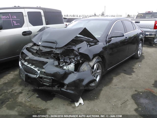 1G1ZC5EB3A4131223 - 2010 CHEVROLET MALIBU 1LT 黑色 照片 2