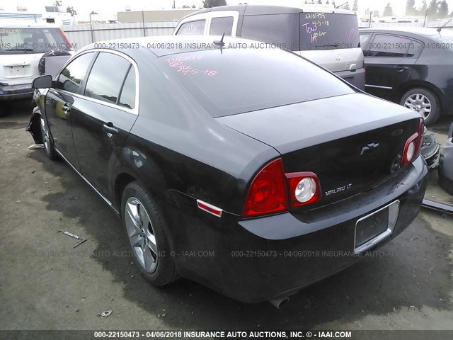 1G1ZC5EB3A4131223 - 2010 CHEVROLET MALIBU 1LT 黑色 照片 3