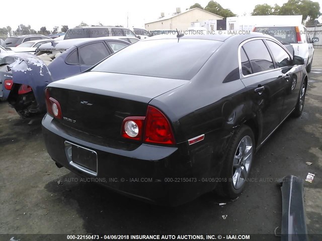 1G1ZC5EB3A4131223 - 2010 CHEVROLET MALIBU 1LT 黑色 照片 4