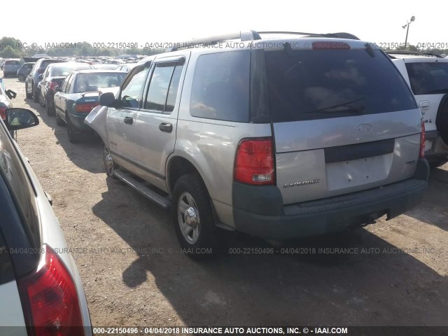 1FMZU62K75UA37040 - 2005 FORD EXPLORER XLS/XLS SPORT SILVER photo 3