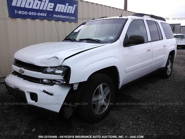 1GNES16M556166008 - 2005 CHEVROLET TRAILBLAZER EXT LS/EXT LT WHITE photo 2