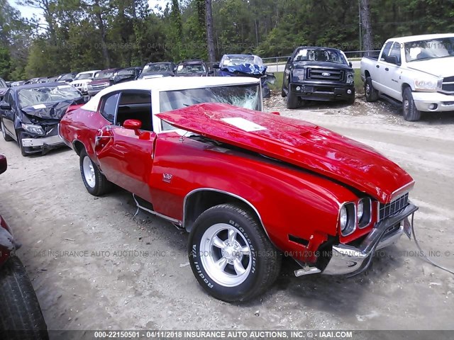 4H37H2H179526 - 1972 BUICK SKYLARK RED photo 1