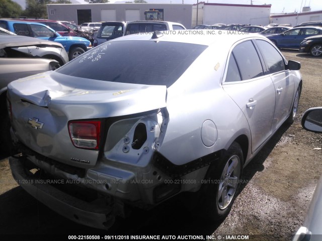 1G11B5SA5DF358661 - 2013 CHEVROLET MALIBU LS Gümüş foto 4