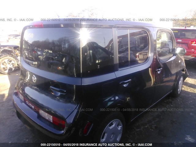 JN8AZ2KR3CT253547 - 2012 NISSAN CUBE S/SL/KROM BLACK photo 4