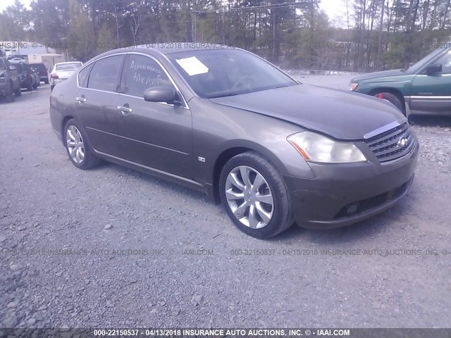 JNKAY01E66M102510 - 2006 INFINITI M35 SPORT GRAY photo 1