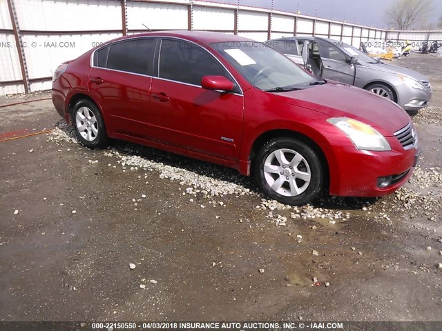 1N4CL21E09C155434 - 2009 NISSAN ALTIMA HYBRID RED photo 1