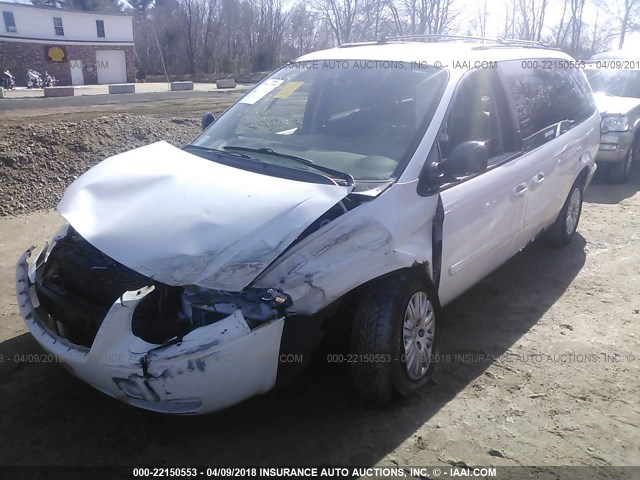 2A8GP44R76R706464 - 2006 CHRYSLER TOWN & COUNTRY LX WHITE photo 2