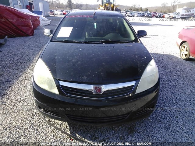 1G8ZV57797F218190 - 2007 SATURN AURA XR BLACK photo 6