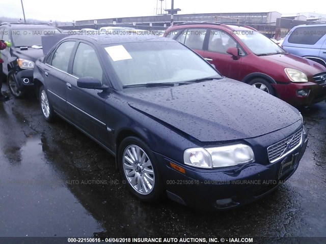 YV1TH592461437987 - 2006 VOLVO S80 2.5T Dark Blue photo 1