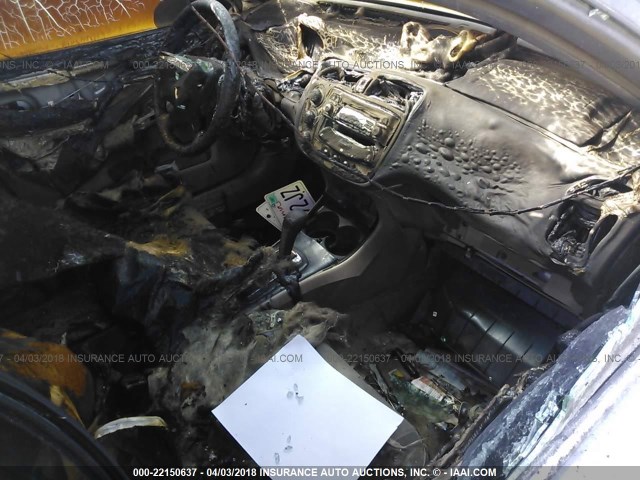 JHMES96645S005857 - 2005 HONDA CIVIC HYBRID TAN photo 5