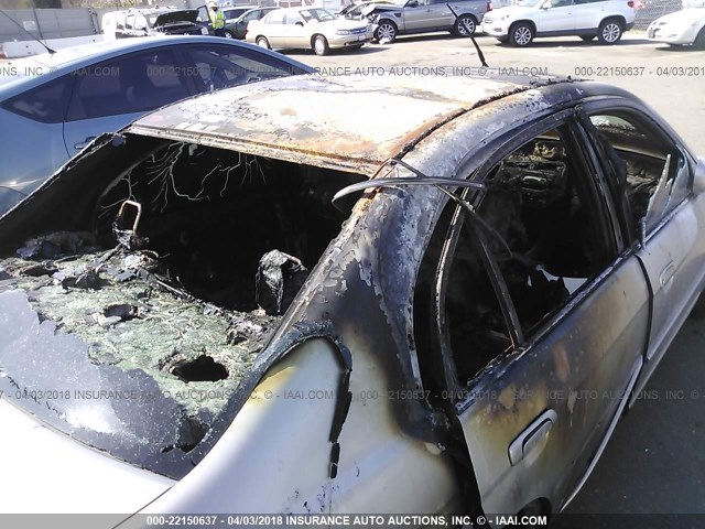 JHMES96645S005857 - 2005 HONDA CIVIC HYBRID TAN photo 6