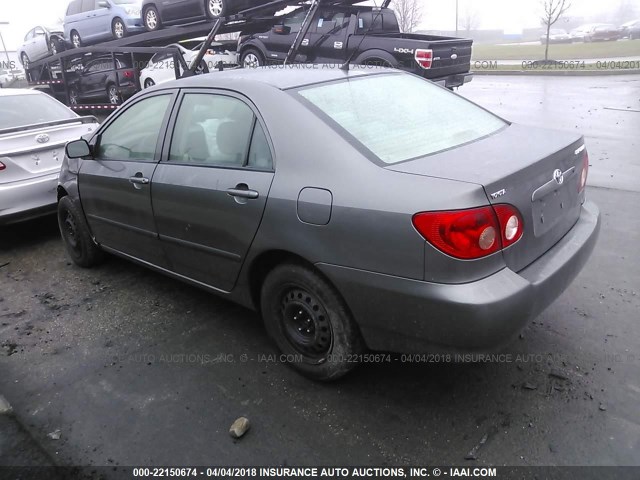 2T1BR32E06C693823 - 2006 TOYOTA COROLLA CE/LE/S GRAY photo 3