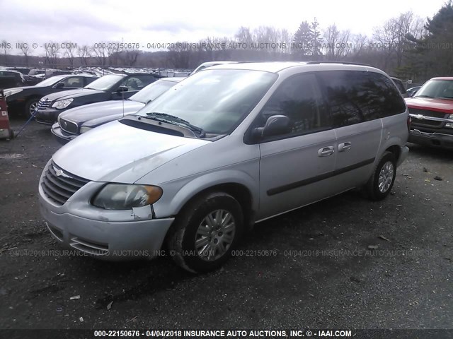 1A4GP45R06B660037 - 2006 CHRYSLER TOWN & COUNTRY  GRAY photo 2