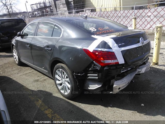 1G4GA5G35FF157372 - 2015 BUICK LACROSSE GRAY photo 3