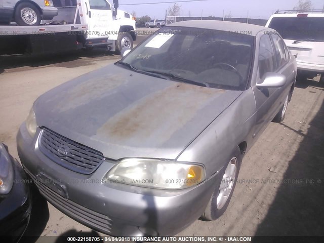 3N1CB51D92L686392 - 2002 NISSAN SENTRA XE/GXE SILVER photo 2